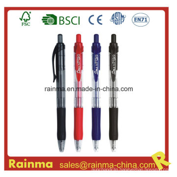 Click Gel Pen for Stationery Supply